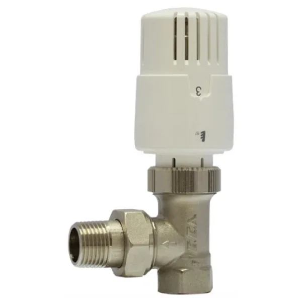 E.C.A. Trv4 602120755 1/2" Termostatik Köşe Radyatör Vanası - Görsel 3