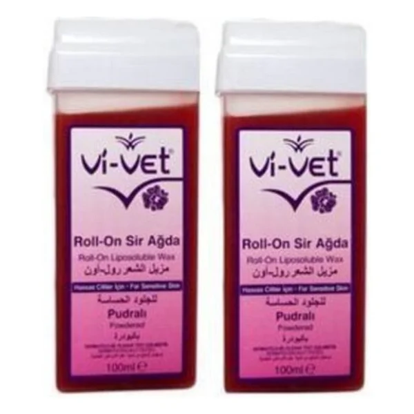 Vi-Vet Pudralı 100 Ml 2 Adet Roll-On Sir Ağda - Görsel 3