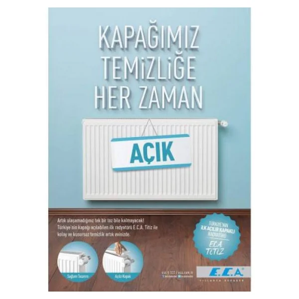 Eca Panel Radyatör 600x1400 - Görsel 5