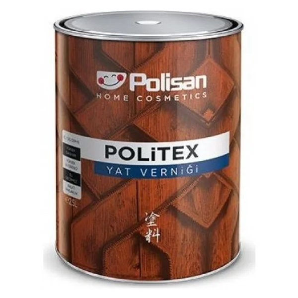 Polisan Politex 2.5 Lt Parlak Şeffaf Yat Verniği - Görsel 3