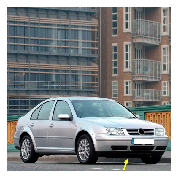 Vw Bora 1999-2005 Ön Tampon Alt Spoyler Plastik 1j5805903b - Görsel 3