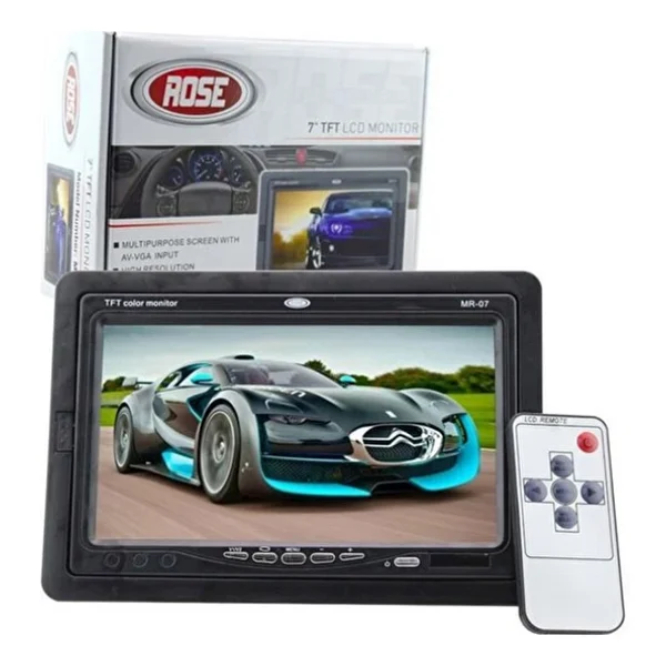 Rose Mr-07 7'' Tft Lcd - Görsel 7