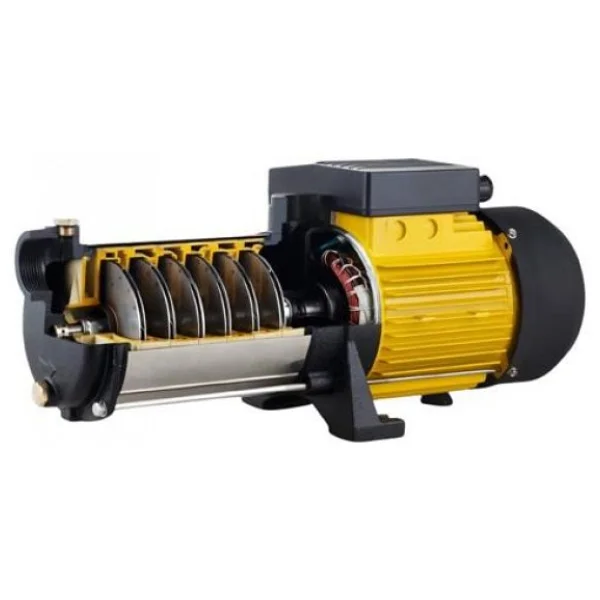 Vortex Vkp S/S 7-05 M 2 Hp 220v Paslanmaz Çelik Fanlı Kademeli Yatay Milli Pompa - Görsel 4