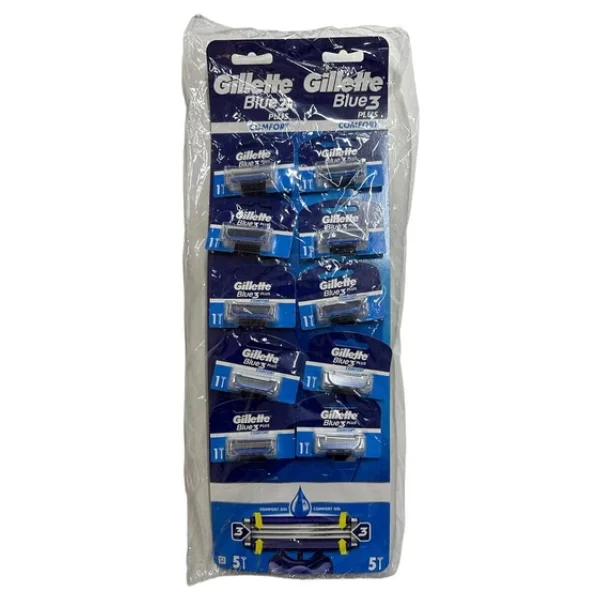 Gillette Blue3 Plus Comfort 10'lu Kartela - Görsel 7