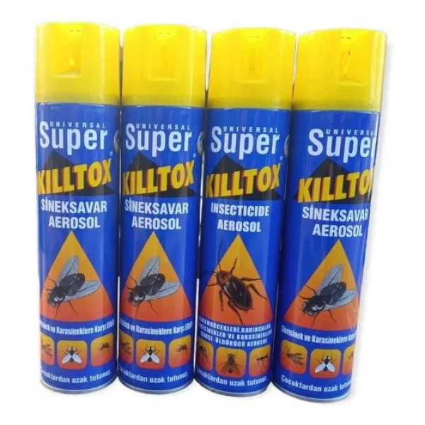 Killtox Sinek İlacı 400 Ml 4'lü - Görsel 3