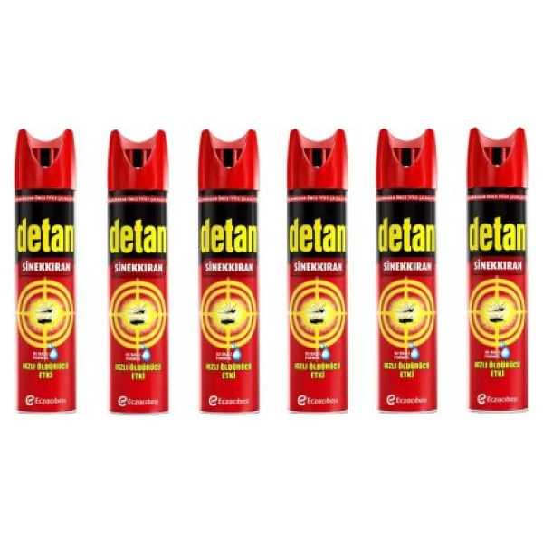 Detan Sinekkıran 275 Ml 6'lı - Görsel 4