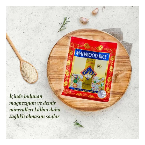 Mahmood Rice Basmati Pirinç 900 Gr 3'lü - Görsel 7