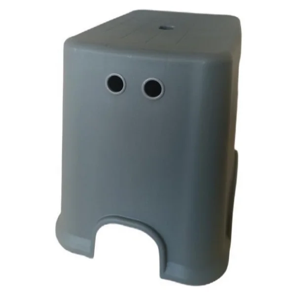 Geseus Banyo Taburesi Çok Amaçlı Tabure Kaymaz Ayakalı Max-140kg Taşıma Kapasitesi-Antrasit-5171-84a - Görsel 5