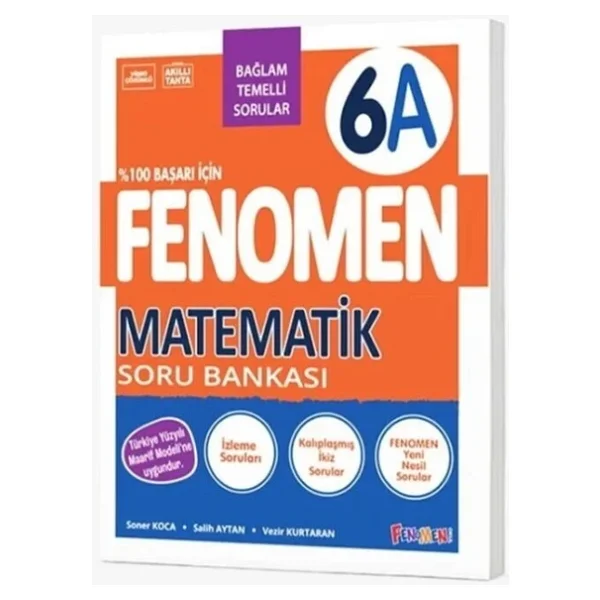 Fenomen Okul Yayınları 6. Sınıf Matematik A Soru Bankası - Görsel 5