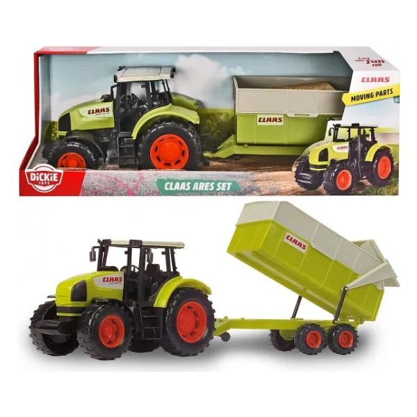 Dickie Claas Ares Set Traktör 203739000 - Görsel 6