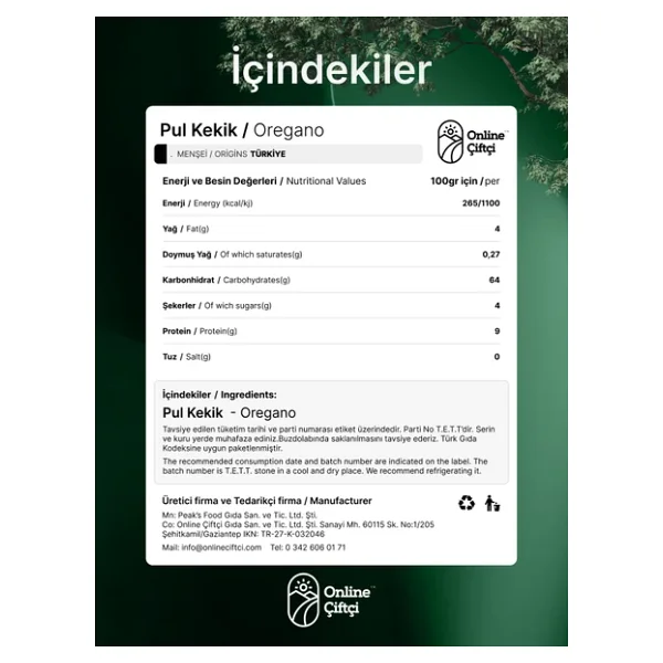 Online Çiftçi Pul Kekik 30 Gr - Görsel 4