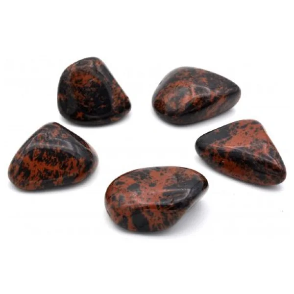 Hakiki Tamburlu Doğal Mahogany Obsidyen Kaya Parçası 1.Kalite - Görsel 3