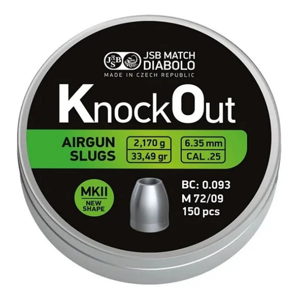 Jsb Dıabolo Knockout Mkıı 6.35 Mm Sacma (Cal25) - Görsel 4