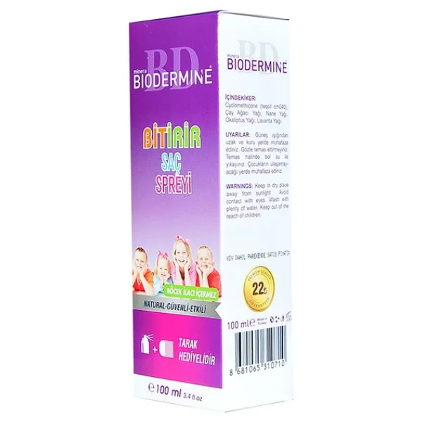 Biodermine Bitirir Saç Spreyi 100 Ml - Görsel 6
