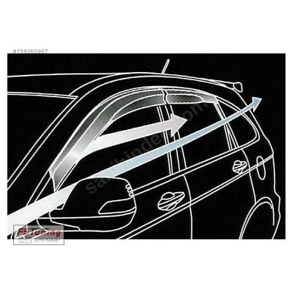 Boğaziçi Fiat Fiorino Cam Rüzgarlığı Mugen - Görsel 2