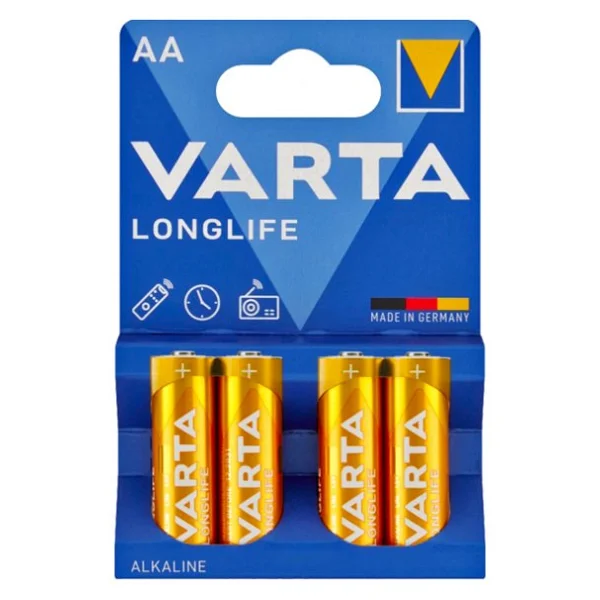 Varta Longlife Power 4'lü Alkalin Aa Kalem Pil - Görsel 4
