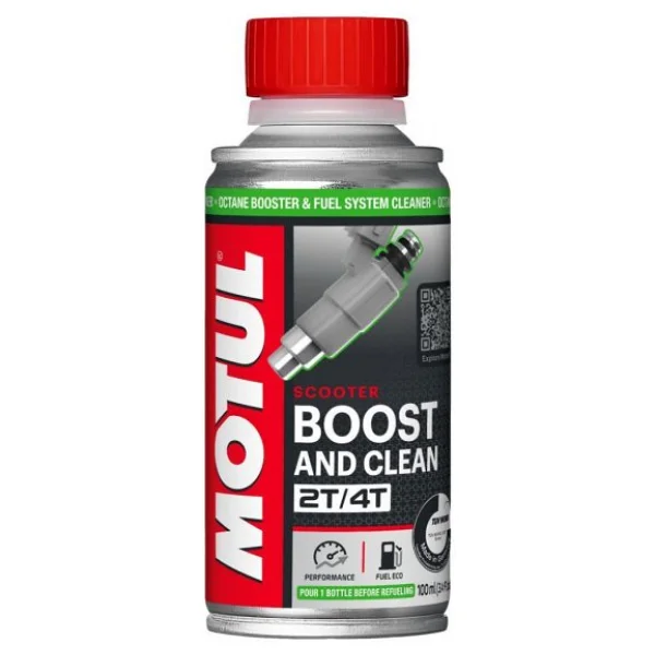 Motul Boost And Clean Scooter 0,100 Litre - Görsel 4