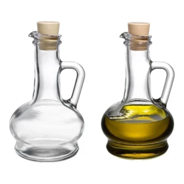Paşabahçe Olivia 80109 Mantar Kapaklı 260 Ml 2'li Yağdanlık - Görsel 3
