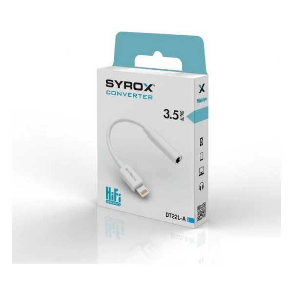 Syrox Dt22l-A Lightning To 3.5mm Otg Kablo - Görsel 5