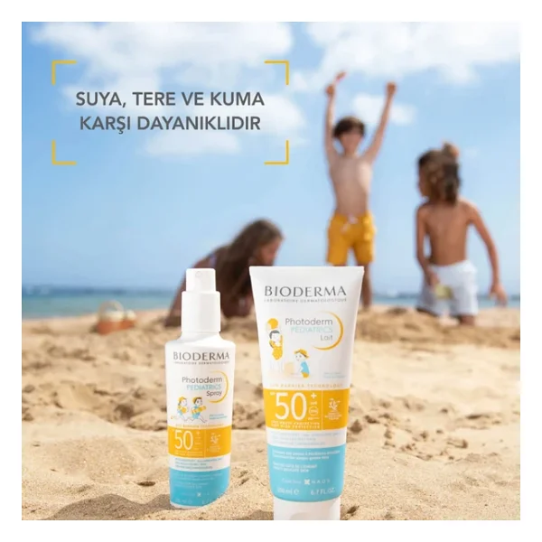 Bioderma Photoderm Pediatrics Lait 200 Ml 50 Faktör Bebek Ve Çocuk Güneş Kremi - Görsel 9