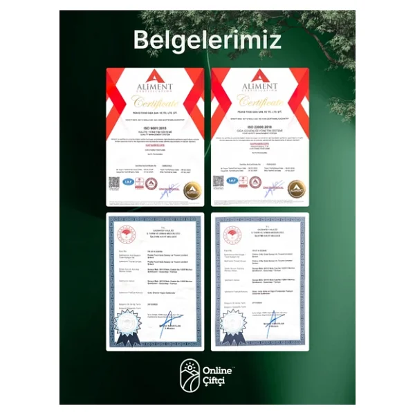 Online Çiftçi Çiğ Yerli Badem 1 Kg - Görsel 6