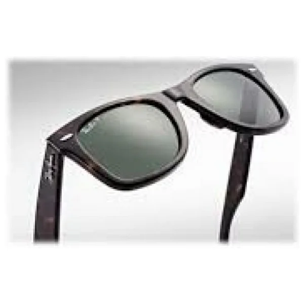 Ray-Ban Wayfarer 2140 902/58 Tortoise-Green Polarize Güneş Gözlüğü - Görsel 6