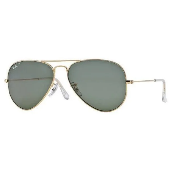 Ray-Ban Aviator 3025 002/58 Black-Green Polarize Güneş Gözlüğü - Görsel 3