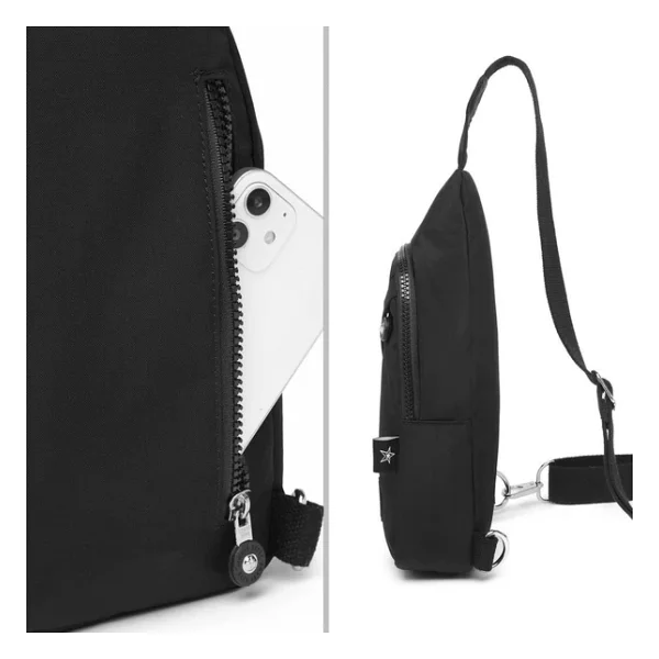 Smart Bags Krinkıl Kumaş Bodybag Postacı Çantası Kadın 1239 - Görsel 8