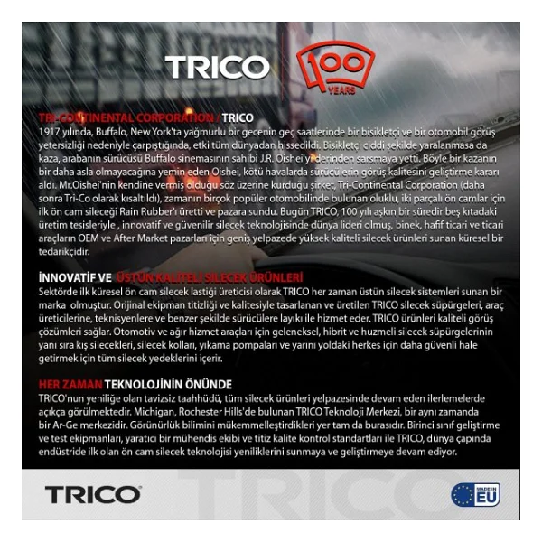 Trico Exactfit Hybrid Tek Silecek 700mm Hf700l - Görsel 5