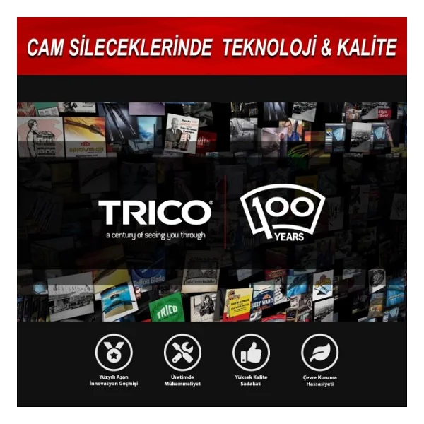 Trico Exactfit Hybrid Tek Silecek 700mm Hf700l - Görsel 6
