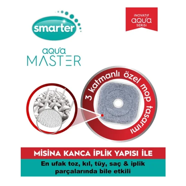 Smarter Aqua Master Yedek Mop - Görsel 5