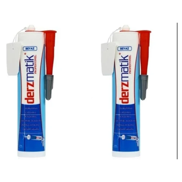 Derzmatik Profesyonel Kartuşlu Beyaz 450 Gr 2'li Set - Görsel 3