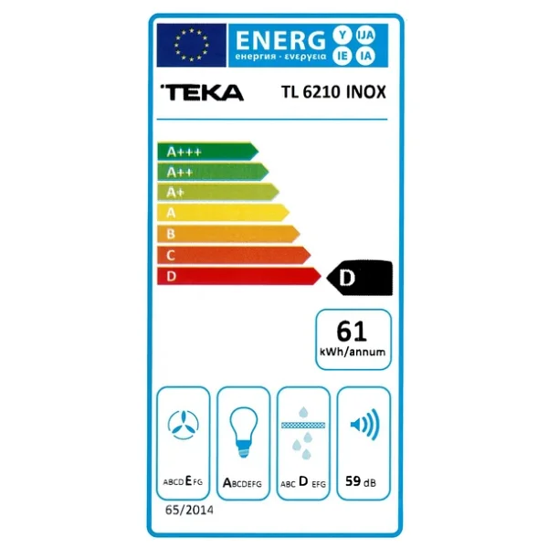Teka Tl 6210 Sürgülü Aspiratör - Görsel 6