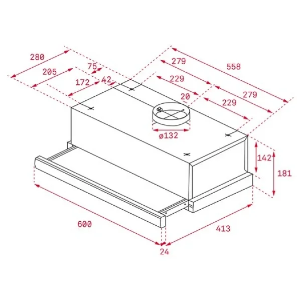 Teka Tl 6210 Sürgülü Aspiratör - Görsel 5