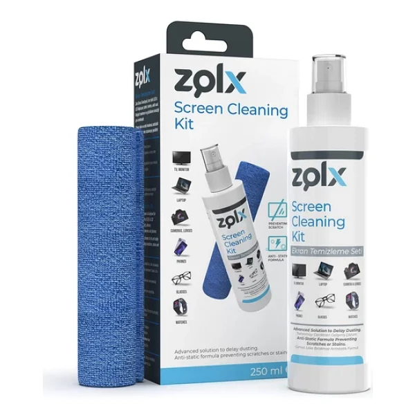 Zolx Ekran Temizleme Seti 250ml - Görsel 3