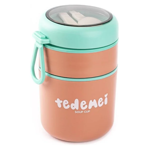 Tantitoni İki Bölmeli 710 Ml Yemek Taşıma Kabı - Görsel 5