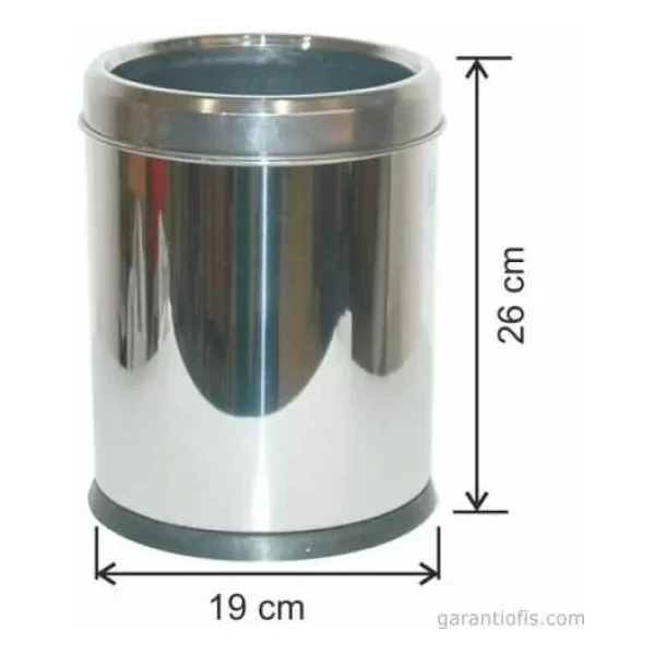 Garanti Metal 1433 Çemberli Çöp Kovası (5 Litre) - Görsel 3