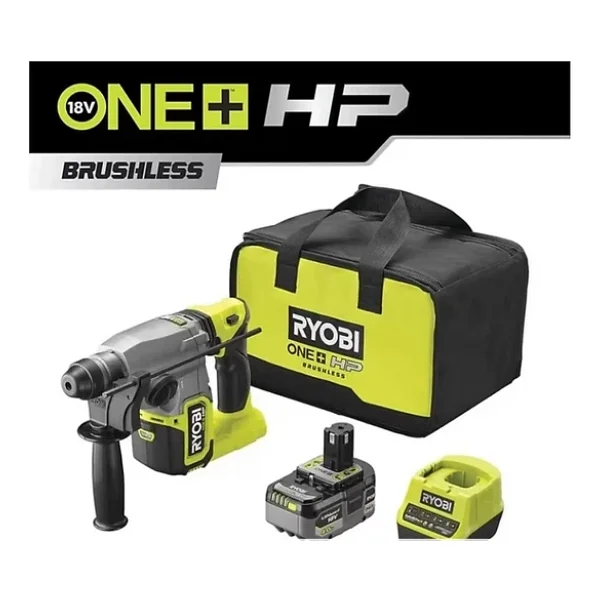 Ryobi Rsds18x-1c40s Tek Akülü 4 Ah Kırıcı-Delici - Görsel 5