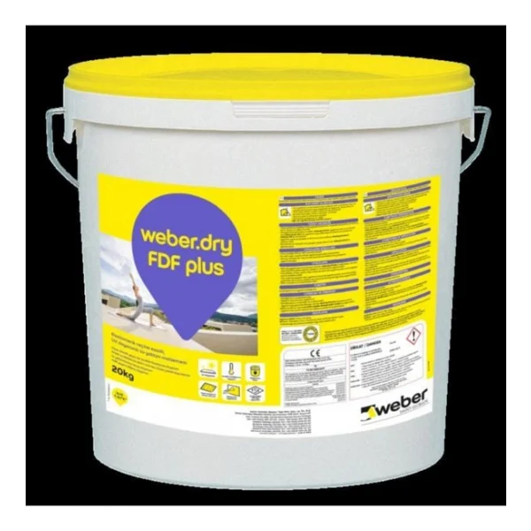 Weber Dry Fdf Plus 20 Kg Beyaz İzolasyon Boyası - Görsel 3