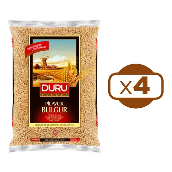 Duru Pilavlık Bulgur 1 Kg 4'lü - Görsel 3