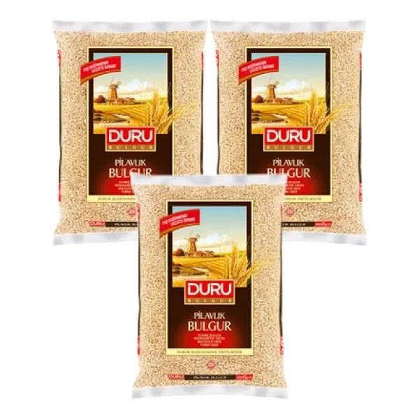 Duru Pilavlık Bulgur 3x1000 Gr - Görsel 3