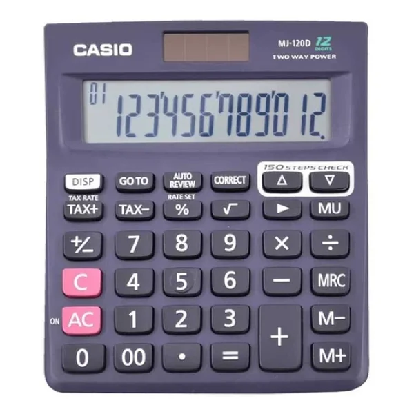 Casio Mj-120d 12 Haneli Masaüstü Hesap Makinesi - Görsel 7