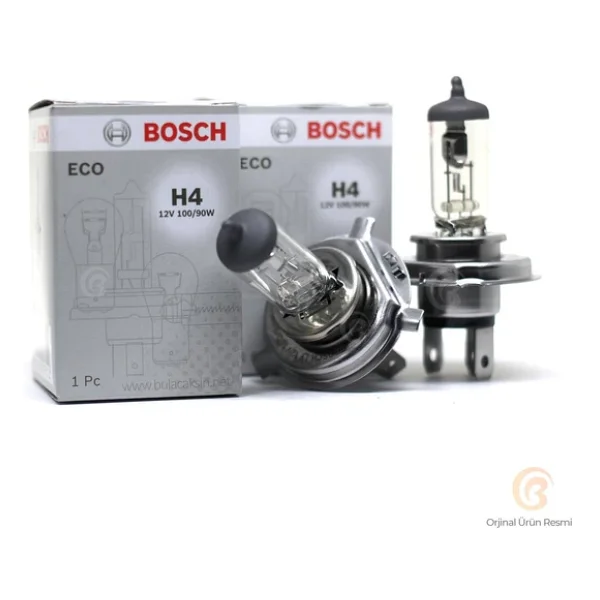 Bosch Ampul H4 12v 100w P43t Tırnaklı 1987302840 2 Adet - Görsel 4