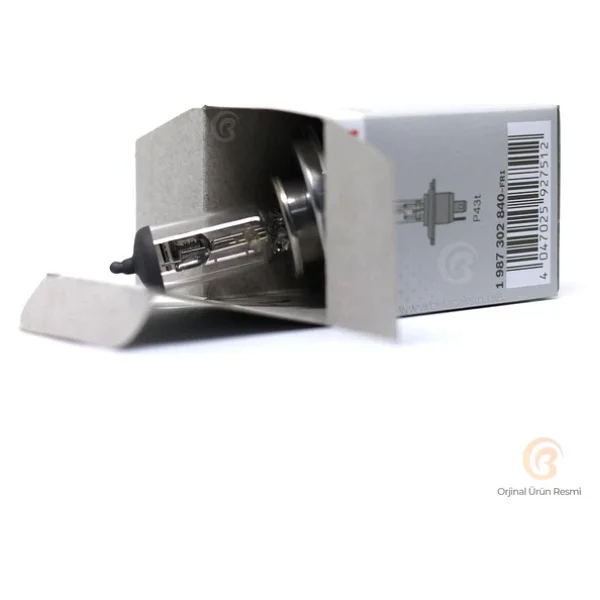 Bosch Ampul H4 12v 100w P43t Tırnaklı 1987302840 2 Adet - Görsel 5