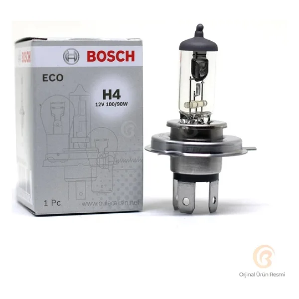Bosch Ampul H4 12v 100w P43t Tırnaklı 1987302840 2 Adet - Görsel 7