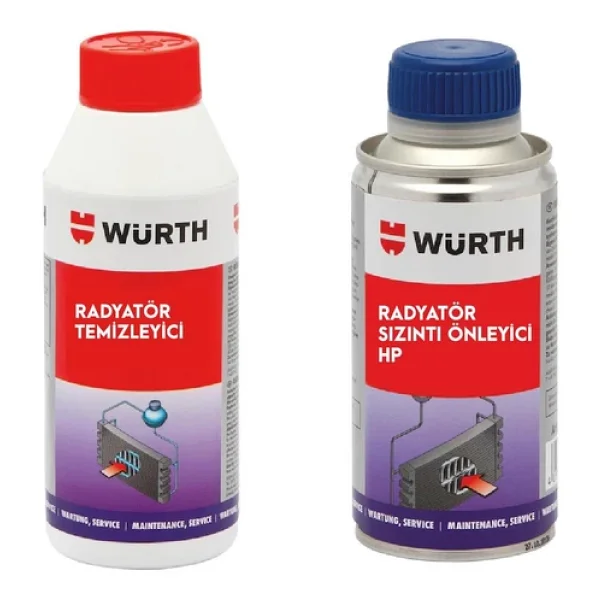 Würth Radyatör Sızıntı Önleyici Hp + Würth Radyator Temizleyici Seti - Görsel 3