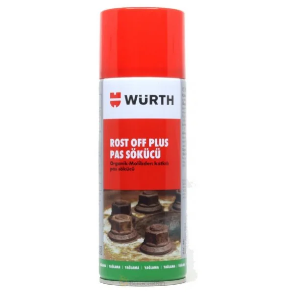 Würth Rost Off Plus 400 Ml Yağlayıcı Pas Sökücü Sprey - Görsel 5