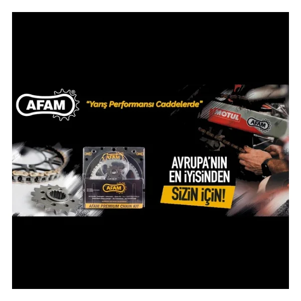 Afam A520-114xmr3 2013-2016 Kawasaki Z 800 E Uyumlu Zincir Xmr3 Xring Celik Renk - Görsel 7