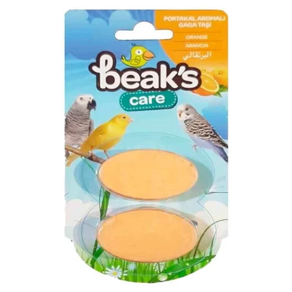 Beak's Portakal Aromalı Gaga Taşı 2'li - Görsel 3