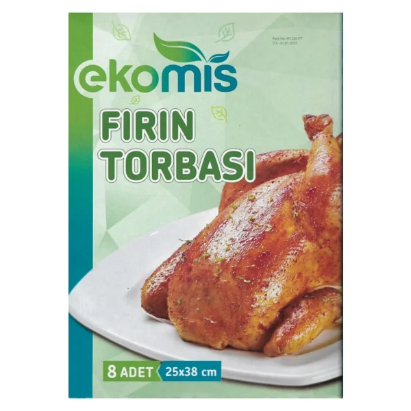 Ekomis Fırın Torbası 8 Adet 25 X 38 Cm 3 Paketli - Görsel 3